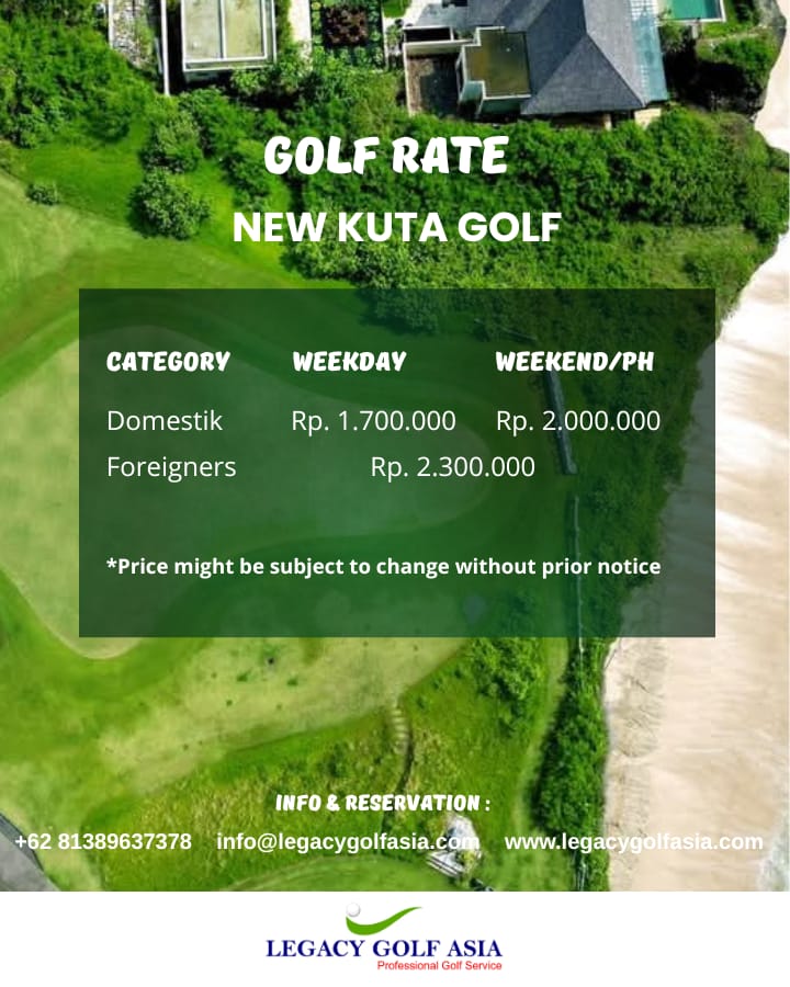 LGA Rates New Kuta Golf Dec25