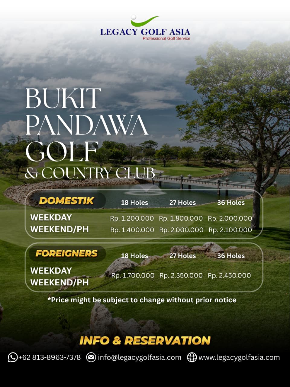 2. promo agustus 2026 - bukti pandawa golf